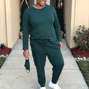 Jogger Set ( Hunter Green)